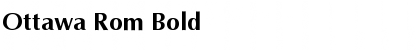 Download Ottawa Rom Bold Font Title Preview