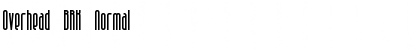 Download Overhead BRK Normal Font Title Preview