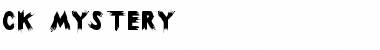 Download CK Mystery Regular Font Title Preview