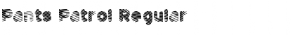 Download Pants Patrol Regular Font Title Preview