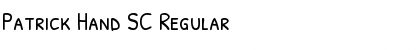 Download Patrick Hand SC Regular Font Title Preview