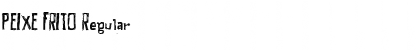 Download PEIXE FRITO Regular Font Title Preview