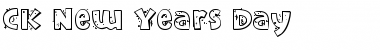 Download CK New Years Day Regular Font Title Preview