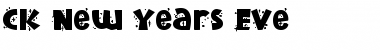 Download CK New Years Eve Regular Font Title Preview