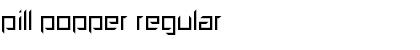 Download Pill Popper Regular Font Title Preview