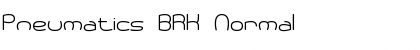 Download Pneumatics BRK Normal Font Title Preview