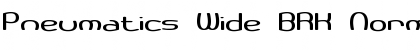 Download Pneumatics Wide BRK Normal Font Title Preview