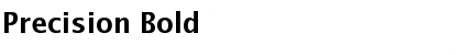 Download Precision Bold Font Title Preview