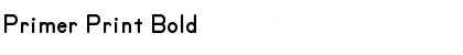 Download Primer Print Bold Font Title Preview