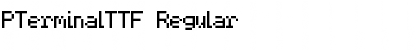 Download PTerminalTTF Regular Font Title Preview