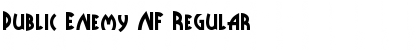 Download Public Enemy NF Regular Font Title Preview