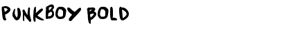Download Punkboy Bold Font Title Preview