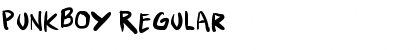 Download Punkboy Regular Font Title Preview