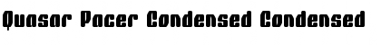 Download Quasar Pacer Condensed Condensed Font