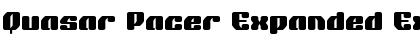 Download Quasar Pacer Expanded Font