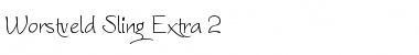 Download Worstveld Sling Extra 2 Regular Font Title Preview