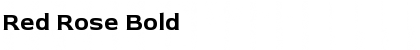 Download Red Rose Bold Font Title Preview