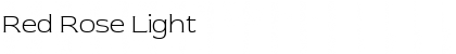 Download Red Rose Light Font Title Preview