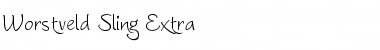 Download Worstveld Sling Extra Regular Font Title Preview
