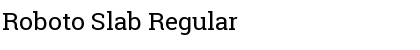 Download Roboto Slab Regular Font
