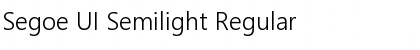 Download Segoe UI Semilight Regular Font