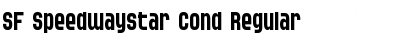 Download SF Speedwaystar Cond Font
