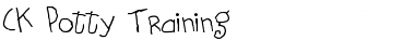 Download CK Potty Training Regular Font Title Preview