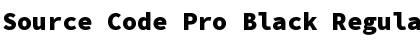 Download Source Code Pro Black Regular Font