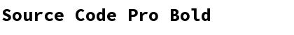 Download Source Code Pro Bold Font