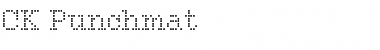 Download CK Punchmat Regular Font Title Preview