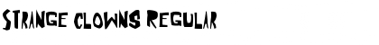 Download Strange Clowns Regular Font