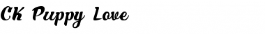Download CK Puppy Love Regular Font Title Preview