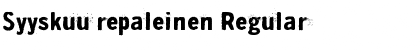 Download Syyskuu repaleinen Regular Font