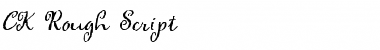 Download CK Rough Script Regular Font Title Preview