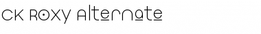 Download CK Roxy Alternate Regular Font Title Preview