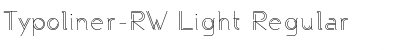 Download Typoliner-RW Light Regular Font Title Preview