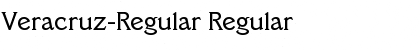 Download Veracruz-Regular Regular Font