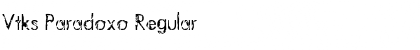Download Vtks Paradoxo Regular Font Title Preview
