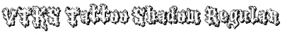 Download VTKS Tattoo Shadow Regular Font Title Preview