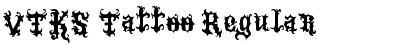Download VTKS Tattoo Regular Font Title Preview