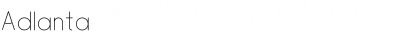 Download Adlanta Light Font Title Preview
