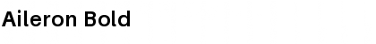 Download Aileron Bold Regular Font Title Preview