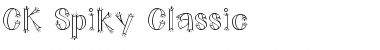 Download CK Spiky Classic Regular Font Title Preview