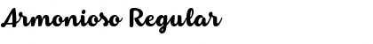 Download Armonioso Regular Font Title Preview