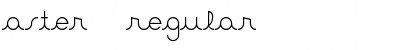 Download Aster 2 Regular Font Title Preview
