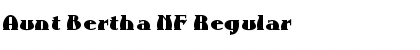 Download Aunt Bertha NF Regular Font Title Preview