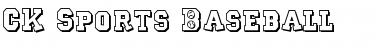 Download CK Sports Baseball Regular Font Title Preview