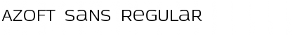Download Azoft Sans Regular Font Title Preview