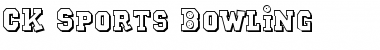 Download CK Sports Bowling Regular Font Title Preview