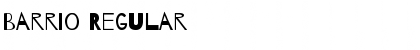 Download Barrio Regular Font Title Preview